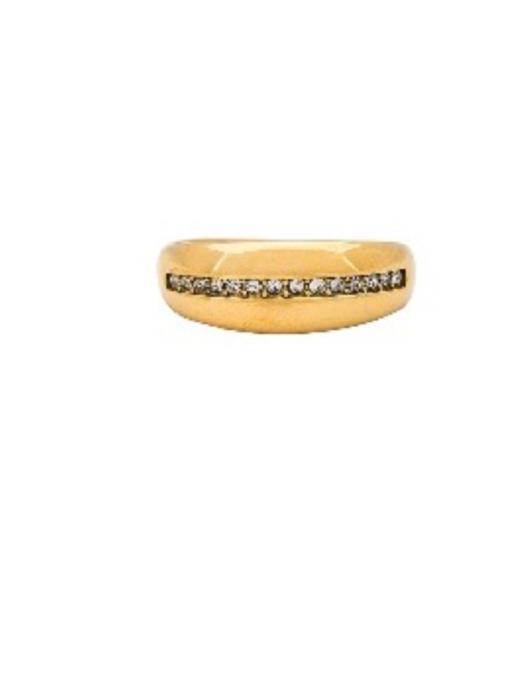 NWOT petit moments Luisa Ring with Channel-Set Crystal Accents - sz 7 - $49